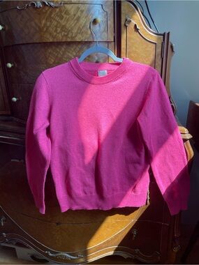 a new day Bright Pink Crewneck Sweater